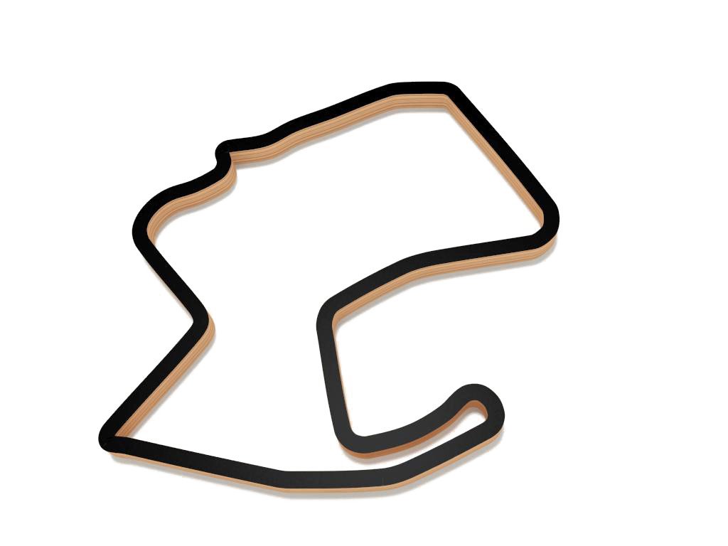 Race Track Cutout – Track Art