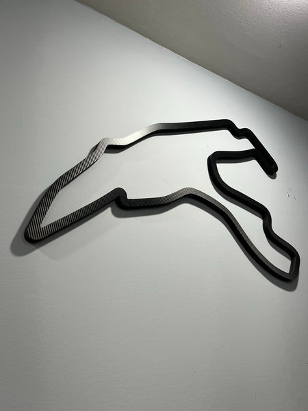 Carbon Race Track Cutout